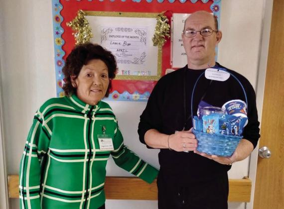 Memphis Convalescent Center names Employee of the Month