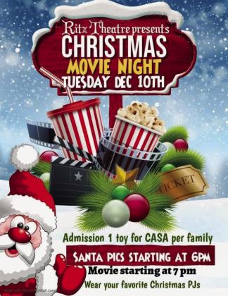 Ritz presents Christmas Movie Night benefitting CASA