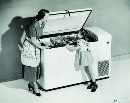 Vintage chest freezers bring back memories for Dr. Mike Wolf. Courtesy Photos