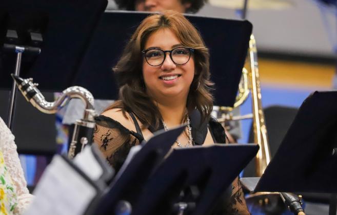 Junior high, high school students perform in end-of-year concert