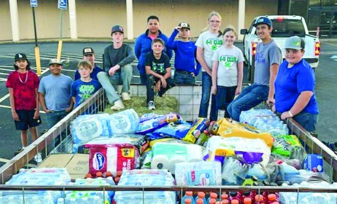 Childress County 4-H Shooting Sports Club extends helping hand to wildfire victims