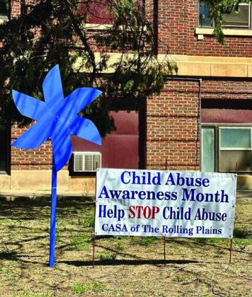 Pinwheels spotted at local courthouses