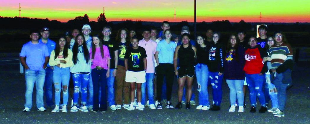 The Childress High School and Memphis High School Classes of 2023 attend annual Senior Sunrise Breakfast events, with the Bobcats meeting at Childress Fair Park and the Cyclones at George Berry Memorial Stadium. Courtesy Photos