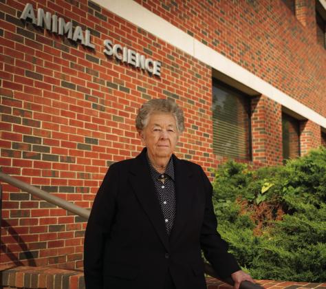 Minnie Lou Bradley, of Bradley 3 Ranch, located in Hall County, will accept the Oklahoma State University (OSU) Distinguished Alumni Award at a public reception at the ConocoPhillips OSU Alumni Center today, Friday, Sept. 9. Photo Courtesy of OSU Alumni Association
