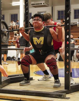 Cyclones compete at Childress  Powerlifting Invitational