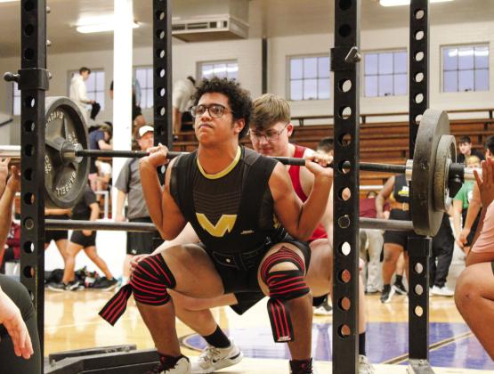Cyclones compete at Childress  Powerlifting Invitational
