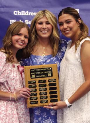 Stephens, Rabe named Childress High School All-Sport Most Valuable Athletes