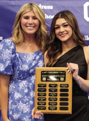 Stephens, Rabe named Childress High School All-Sport Most Valuable Athletes