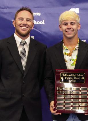 Stephens, Rabe named Childress High School All-Sport Most Valuable Athletes