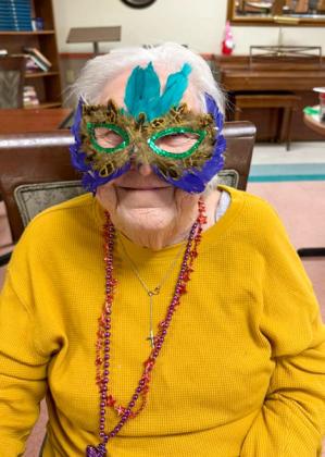 Memphis Convalescent Center celebrates Mardi Gras