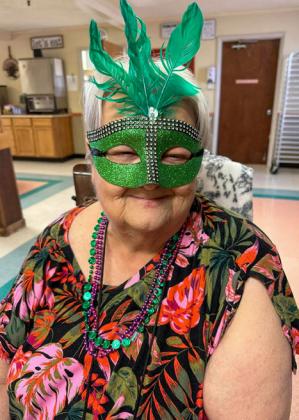 Memphis Convalescent Center celebrates Mardi Gras