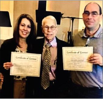 Westhill Community Church welcomes Jeramy Miller, who previously served as associate pastor for three years, as pastor. From left: Connie Miller, Tommy Sims, J. Miller. Courtesy Photo
