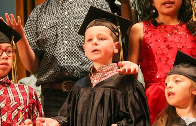 Austin Elementary celebrates kindergarten, fifth-grade graduates