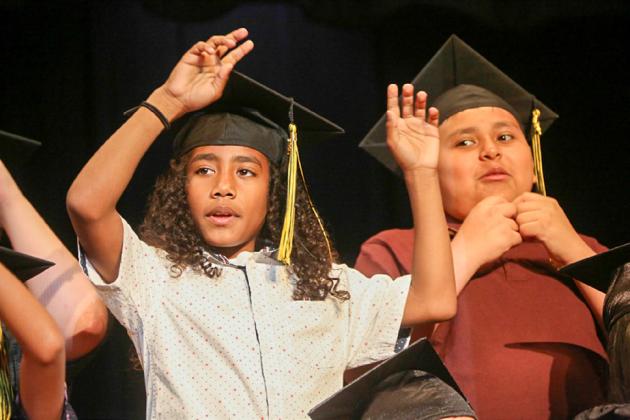 Austin Elementary celebrates kindergarten, fifth-grade graduates