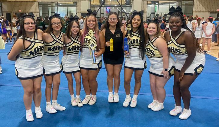 Memphis cheerleaders take on NCA cheer camp