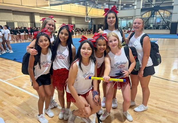 Memphis cheerleaders take on NCA cheer camp