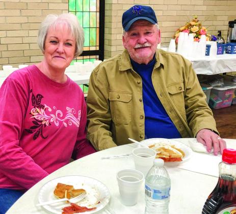 Wellington Lions appreciate pancake breakfast patrons