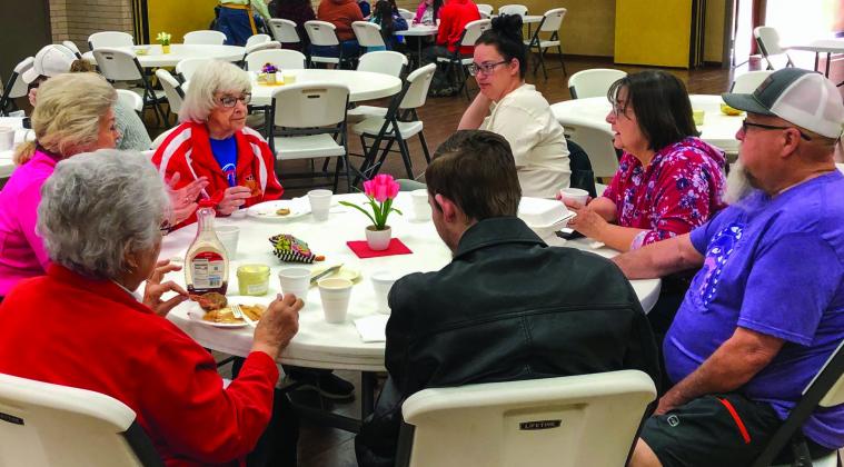 Wellington Lions appreciate pancake breakfast patrons
