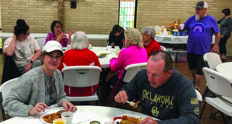 Wellington Lions appreciate pancake breakfast patrons