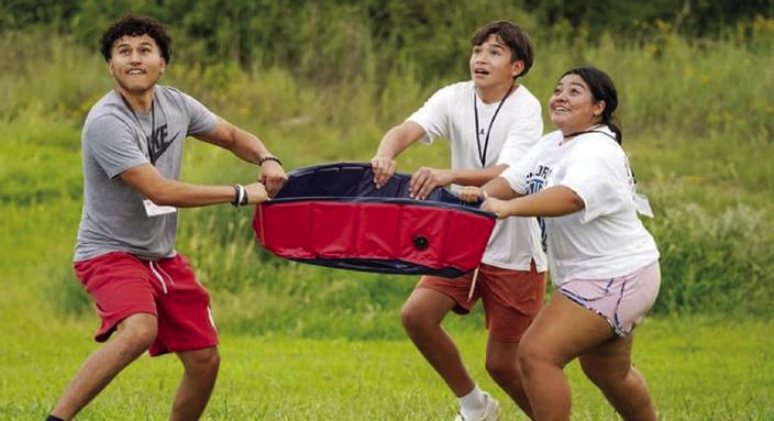 Holy Angels Catholic Church youth attend IDENTITY summer camp