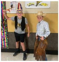 Memphis Independent School District (ISD) students and staff celebrate Dynamic Duo Day Friday, Sept. 1, dressing up as salt and pepper, cowboys and Indians, the Three Blind Mice, Winnie The Pooh and Piglet and more. Photos Courtesy of Memphis ISD