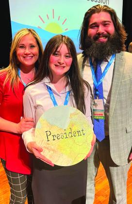 Ward elected FCCLA Region 1 President