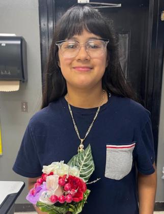 Junior high art students create acrylic pour canvases, vases