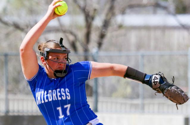 Childress’ Ansley Parr was recently selected to Texas High School Softball’s Top 10 Strikeout Leaders. In Class 3A, Parr ranked No. 6, racking up 307 strikeouts in 2026. Parr was preceded by Iowa Park’s Callista Berrett, 370 strikeouts; Clyde’s Brynli Reynolds, 333 strikeouts; Grandview’s Madi Doty, 331 strikeouts; Boyd’s Abby Atkinson, 315 strikeouts; and Warren’s Kenley Fife, 308 strikeouts. TYLER ANDERSON/PRESS PASS SPORTS