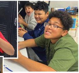 Let it snow: Second grade creates faux snow