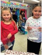 Let it snow: Second grade creates faux snow