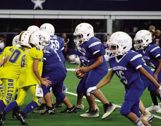 The Childress Youth Recreational League (CYRL) Lil Cats recently compete at the Dallas Red Zone Games at the Dallas Cowboys AT&amp;amp;T Stadium in Arlington. Photos Courtesy of Dallas Red Zone Games