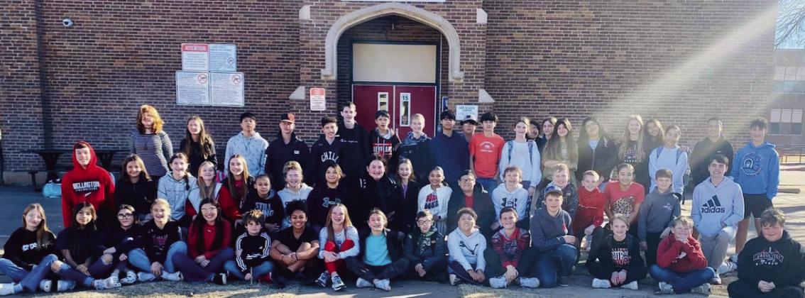 Wellington Junior High School Firecrackers win District UIL Academic championship