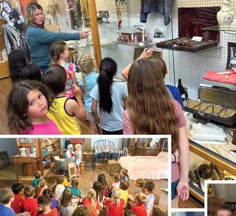 Wellington first graders travel back in time