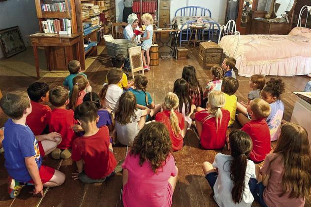 Wellington first graders travel back in time