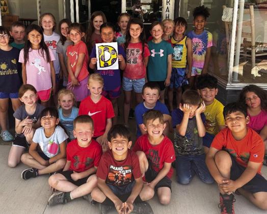 Wellington first graders travel back in time
