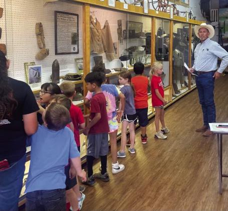 Wellington first graders travel back in time