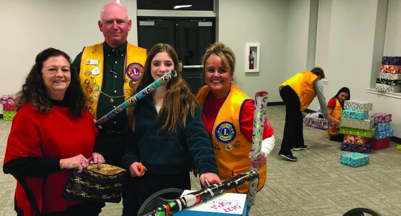 Shawls bless Collingsworth County Home Delivered Meal clients