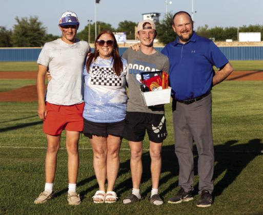 Childress seniors highlighted during Senior Night celebrations
