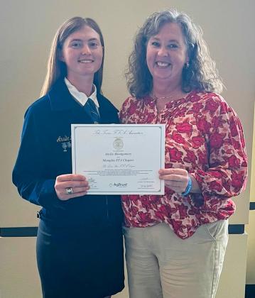 Memphis students attend Texas FFA State Convention