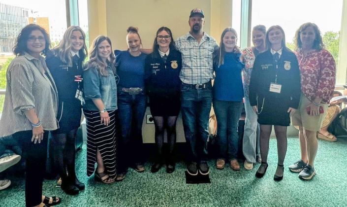 Memphis students attend Texas FFA State Convention