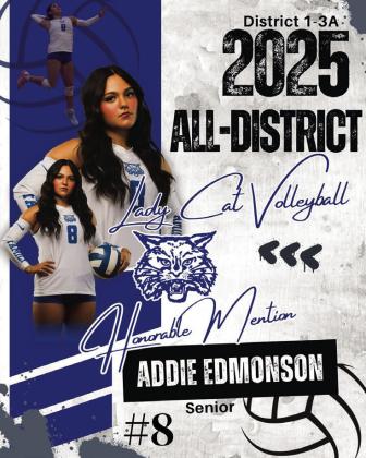 ADDI EDMONSON, SENIOR, HONORABLE MENTION