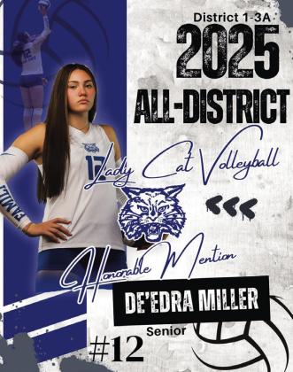 DE’EDRA MILLER, SENIOR, HONORABLE MENTION