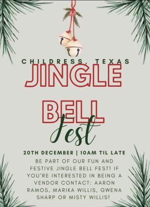 Jingle Bell Fest, a full day of holiday fun for all ages, including Christmas caroling, photos with Santa, a cookie contest and more, will take place from 10 a.m.-8 p.m. Saturday, Dec. 20 at Fair Park. Jingle Bell Fest