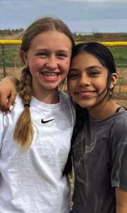The Memphis Lady Cyclones softball team hosts an Easter Egg Hunt, in conjunction with Meet the Lady Cyclones, Friday, March 29. At the event, attendees hunted for eggs, as well as received autographs from and pictures with the Lady Cyclones. Photos Courtesy of Memphis ISD