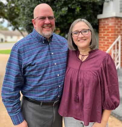 Pastor Kevin and Felicia Harris ease into their new role as pastor of Dodson Nazarene Church. They invite anyone searching for a church to join them for Sunday school at 10 a.m. and Sunday worship service at 10:50 a.m. Courtesy Photo