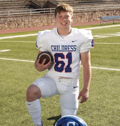 Drake Rabe, Junior, First Team Quarterback Kade Jenkins, Junior, Frist Team Inside Linebacker