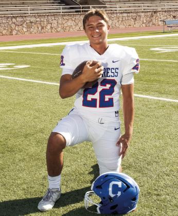 Logan Oldham, Junior, Honorable Mention Wide Receiver Statham Photography