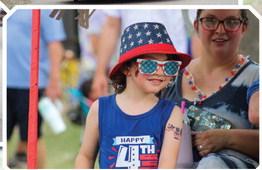 Youth celebrate Fourth of July with Party in the Park
