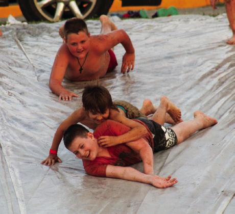 Youth celebrate Fourth of July with Party in the Park