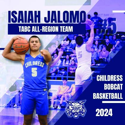 Childress, Wellington players named to TABC All-Region teams